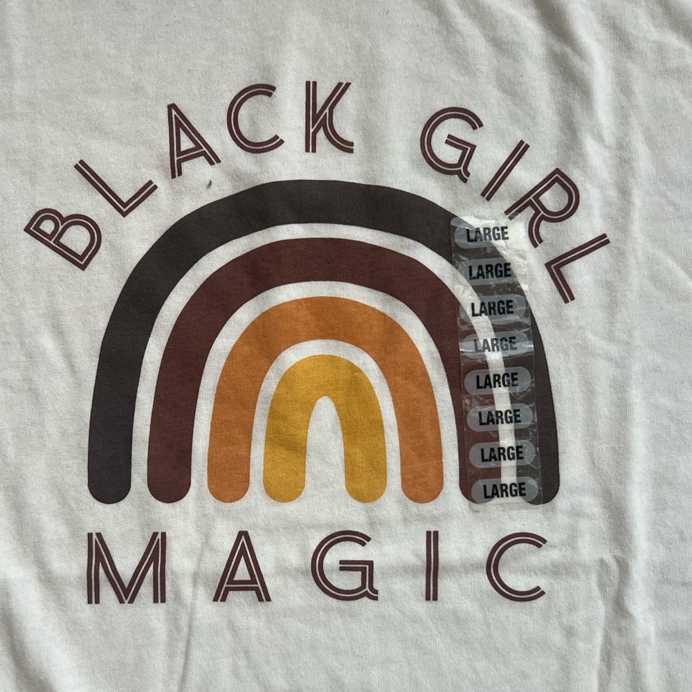 Kids Rainbow Graphic Tee - White